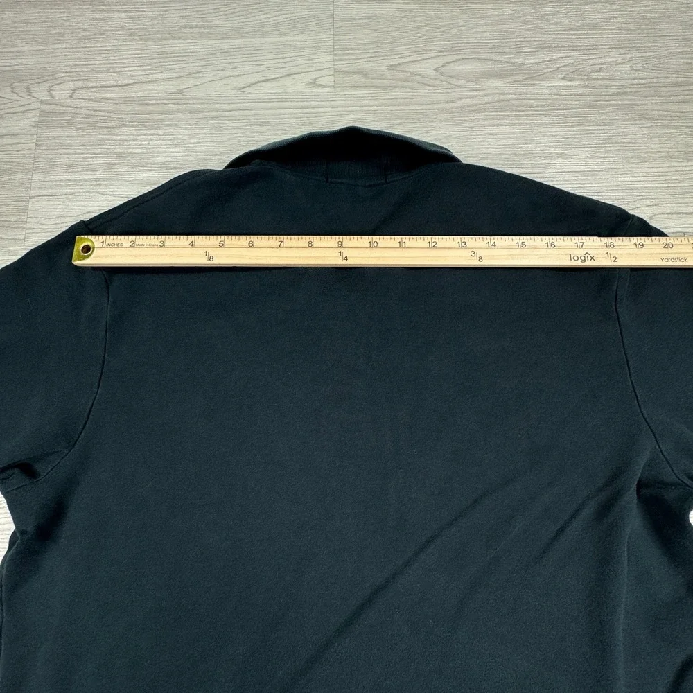 Polo Ralph Lauren Mens Polo Shirt Classic Fit Black Large Red Pony Logo Cotton
